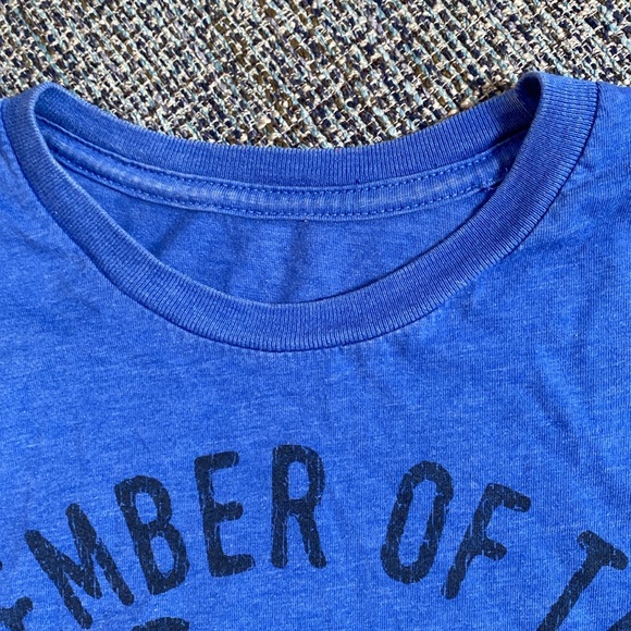 Member of the Crazy Cousin Crew Blue T-Shirt, Size Youth Medium - Picture 3 of 5